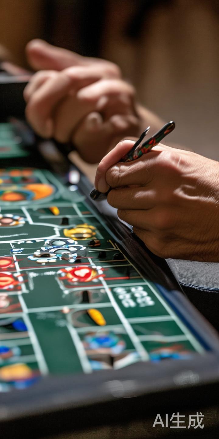 1.&nbsp;观察与分析
在游戏过程中，观察连续投注的结